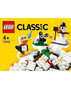 LEGO® Classic 11012 - Kreativ-Bauset mit weißen Steinen