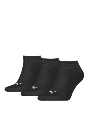 Puma Unisex Plain Sneaker - Trainer Socken 3Er-Pack