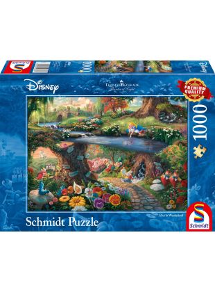 Schmidt 59636 - Disney, Alice im Wunderland, 1000 Teile