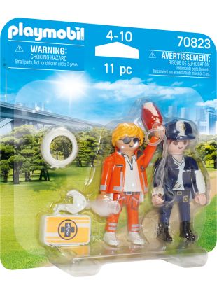 PLAYMOBIL® 70823 - DuoPack Notarzt und Polizistin