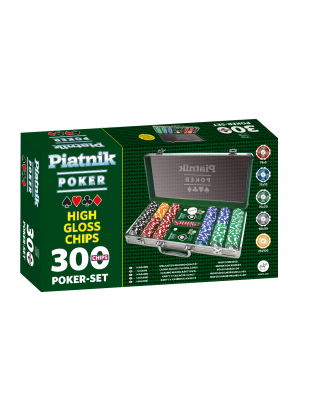 Piatnik Piatnik Poker Set 300, High Closs Chips, 14