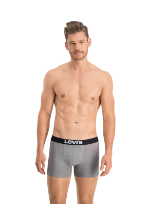 Levi's Solid Basic Herren-Boxershorts (2er-Pack)