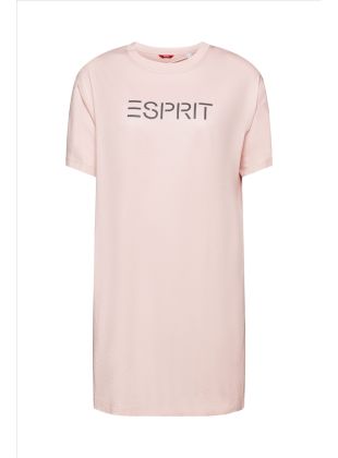 Esprit Jersey-Nachthemd mit Logo
