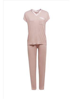 Esprit Jersey-Pyjama aus LENZING™ ECOVERO™