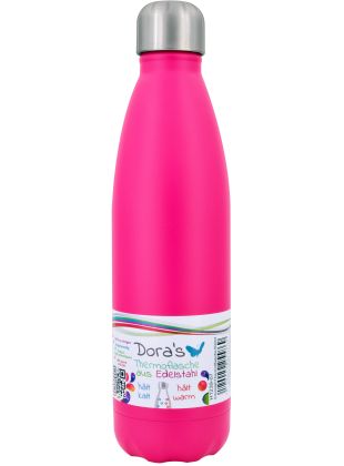 Dora's Edelstahl Thermoflasche pink 500ml