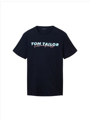 Tom Tailor Hr. T-Shirt mit Logo Print